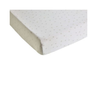 Blanc des Vosges - Drap housse BLANC DES VOSGES Gramines Crème 140x190cm (bonnet 30cm)