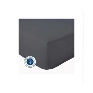 Drap housse TRADILINGE Coton Carbone 140×190 bonnet 30cm (1 dispo) par la marque Tradilinge Tradilinge - Drap housse TRADILINGE Coton Carbone 140×190 bonnet 30cm (1 dispo)