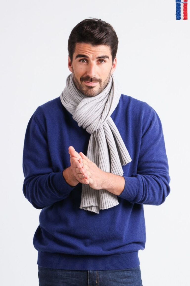 Monsieur Solfin - Echarpe cachemire et laine · Gaspard