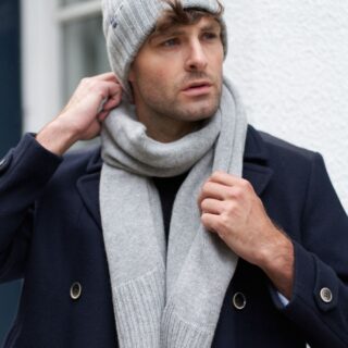 Maison Bonnefoy - Echarpe Jacques Gris