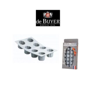 Elastomoule à cannelés De Buyer en silicone par la marque de Buyer de Buyer - Elastomoule à cannelés De Buyer en silicone