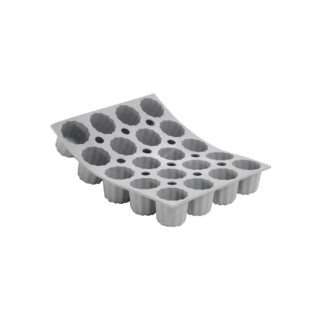 de Buyer - Elastomoule DE BUYER à 20 mini cannelés Bordelais moule plaque en silicone
