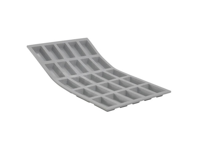 DE BUYER - Elastomoule DE BUYER à 25 mini-financiers moule en silicone