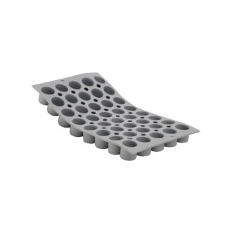 de Buyer - Elastomoule DE BUYER à 40 mini cylindres moule plaque en silicone