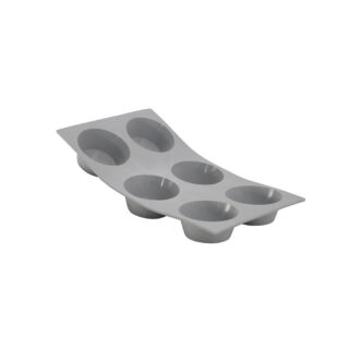 de Buyer - Elastomoule DE BUYER à 6 muffins en silicone