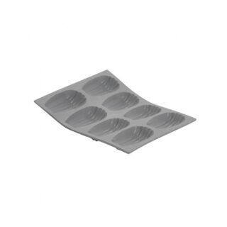 de Buyer - Elastomoule DE BUYER à 8 madeleines moule en silicone
