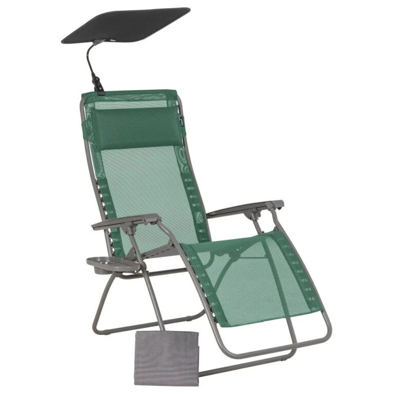 LAFUMA MOBILIER - Ensemble fauteuil relax LAFUMA MOBILIER et accessoires Zen Edition Batyline - 2 coloris