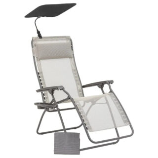 LAFUMA Mobilier - Ensemble fauteuil relax LAFUMA MOBILIER et accessoires Zen Edition Batyline – 2 coloris