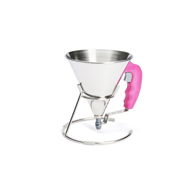 DE BUYER - Entonnoir à piston DE BUYER en inox Kwik 0.8L - 5 coloris