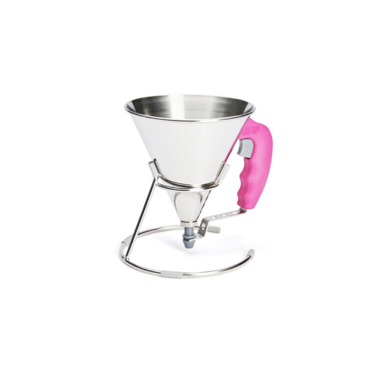 DE BUYER - Entonnoir à piston DE BUYER en inox Kwik 0.8L - 5 coloris