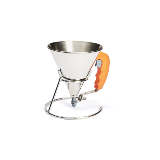 DE BUYER - Entonnoir à piston DE BUYER en inox Kwik 0.8L - 5 coloris