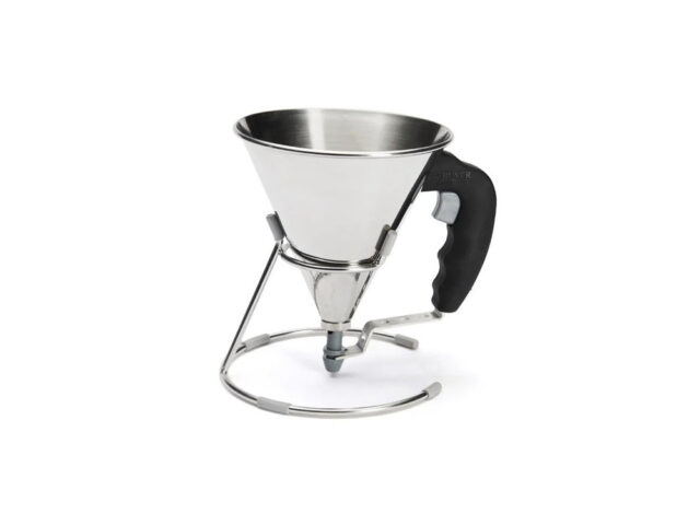 DE BUYER - Entonnoir à piston DE BUYER en inox Kwik 0.8L - 5 coloris