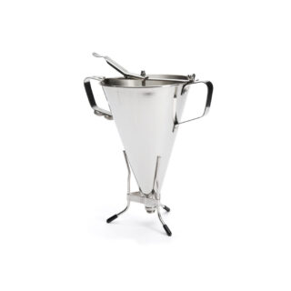 de Buyer - Entonnoir à piston DE BUYER en inox Kwik Max 3.3L avec pied