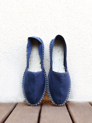 JULES & JENN - Espadrilles toile coton bleu