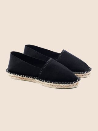 JULES & JENN - Espadrilles toile coton noir