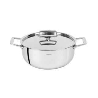 CRISTEL - Faitout avec couvercle CRISTEL Castel Pro  5 tailles