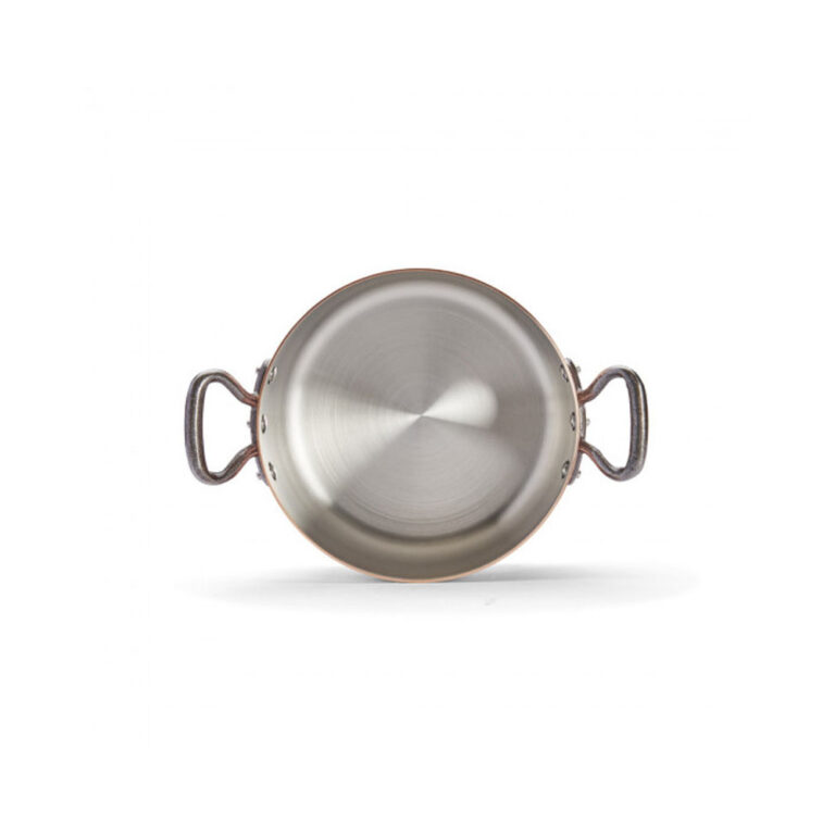 DE BUYER - Faitout DE BUYER Inocuivre cuivre-inox avec couvercle poignée fonte - 4 tailles
