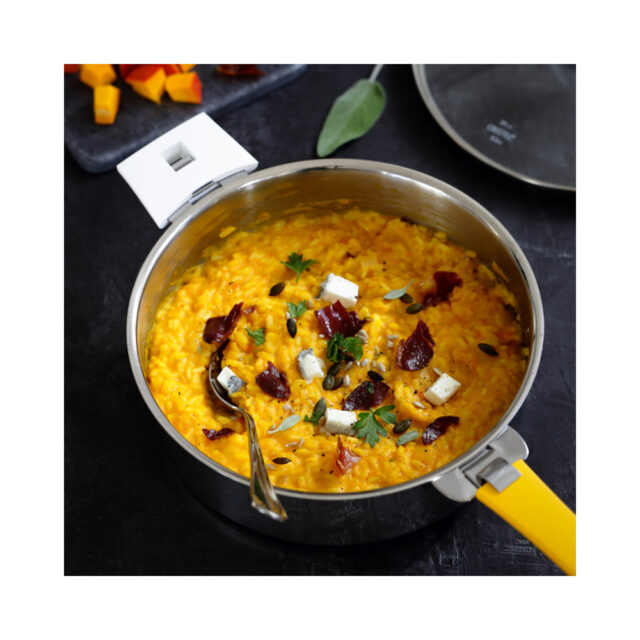 CRISTEL - Faitout en inox Cristel Mutine amovible - 3 tailles