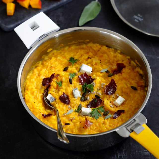 CRISTEL - Faitout CRISTEL Mutine amovible en inox avec couvercle - 2 tailles