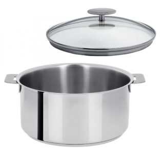CRISTEL - Faitout CRISTEL Mutine amovible en inox avec couvercle  2 tailles