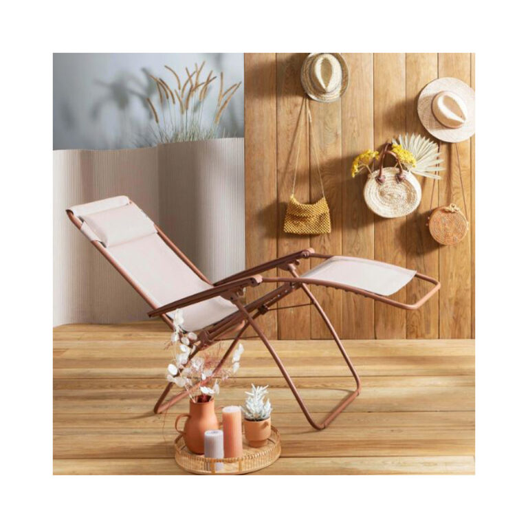 LAFUMA MOBILIER - Fauteuil relax Lafuma Mobilier R CLIP Natura pistil - 10 coloris