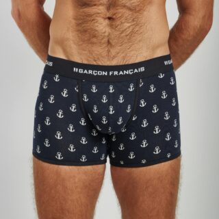 Garçon Français - Boxer classique classique ancres