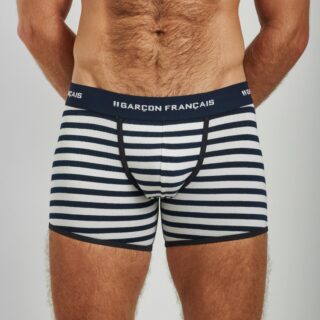 Boxer classique marinière par la marque Garçon Français Garçon Français - Boxer classique marinière