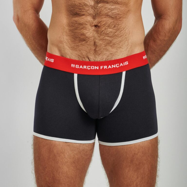 Garçon Français - Boxer classique tricolore