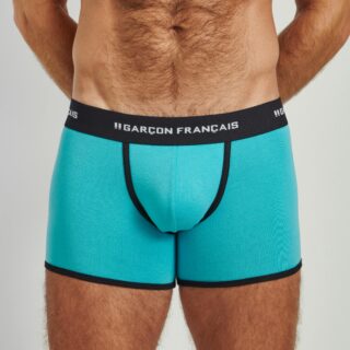 Garçon Français - Boxer classique turquoise