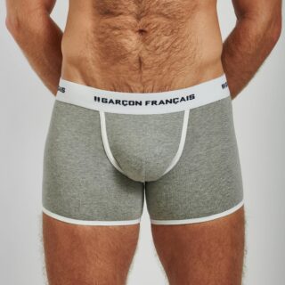 Garçon Français - Boxer classique gris