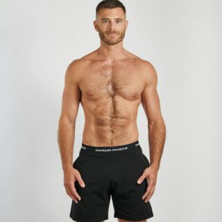 Garçon Français - Short pyjama noir