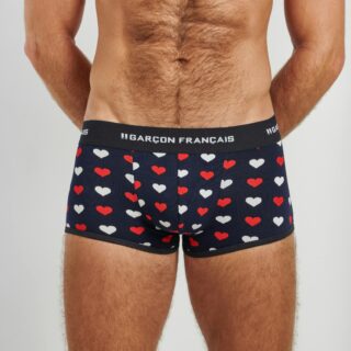 Garçon Français - Boxer court joli-coeur