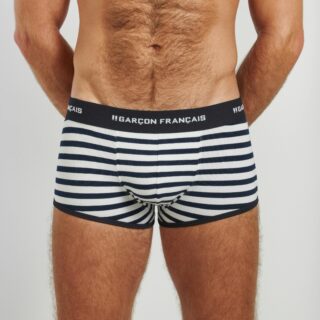 Garçon Français - Boxer court marinière