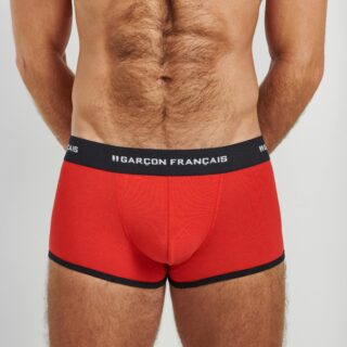 Garçon Français - Boxer court rouge