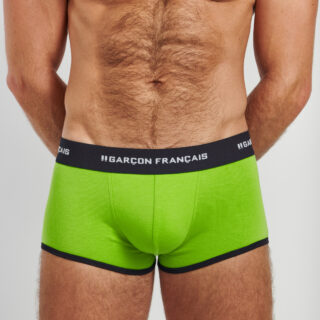 Garçon Français - Boxer court vert pomme