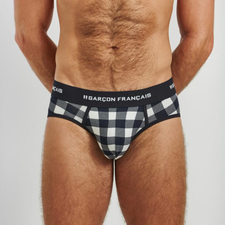 Garçon Français - Slip Bûcheron blanc