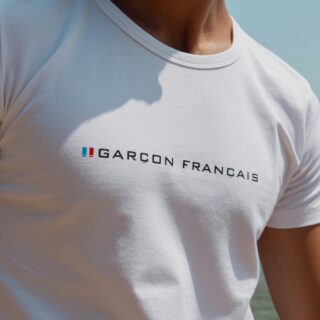 Garçon Français - T-shirt blanc – Logo