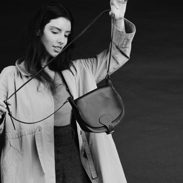 Bleu De Chauffe - Gibecière Diane M - Marron Brun