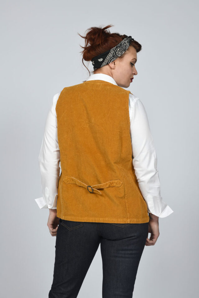 Kiplay Vintage - Gilet velours "Gaston"