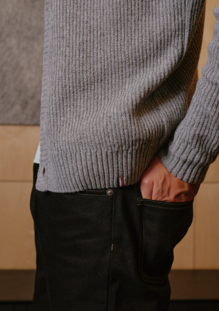 Montlimart - GILET NOSTALGIE GRIS CLAIR
