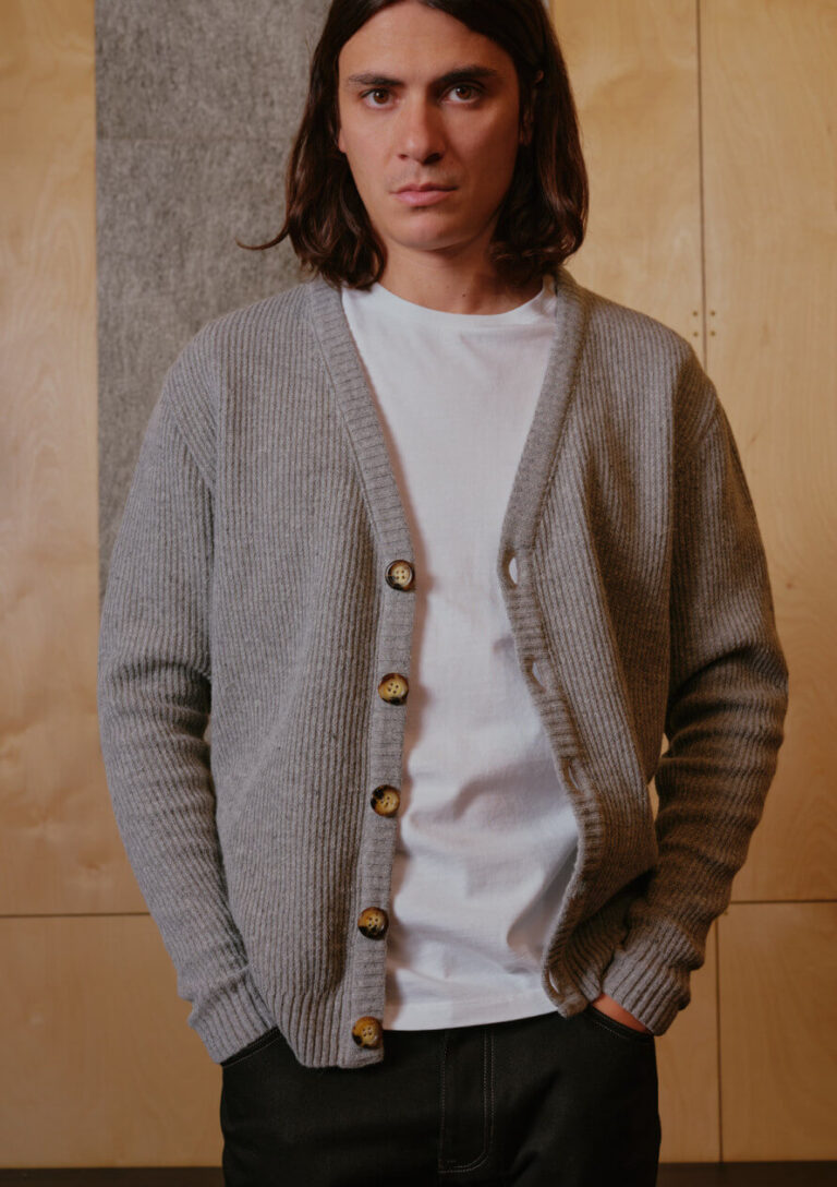 Montlimart - GILET NOSTALGIE GRIS CLAIR