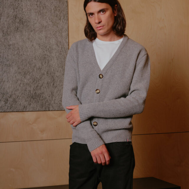 Montlimart - GILET NOSTALGIE GRIS CLAIR