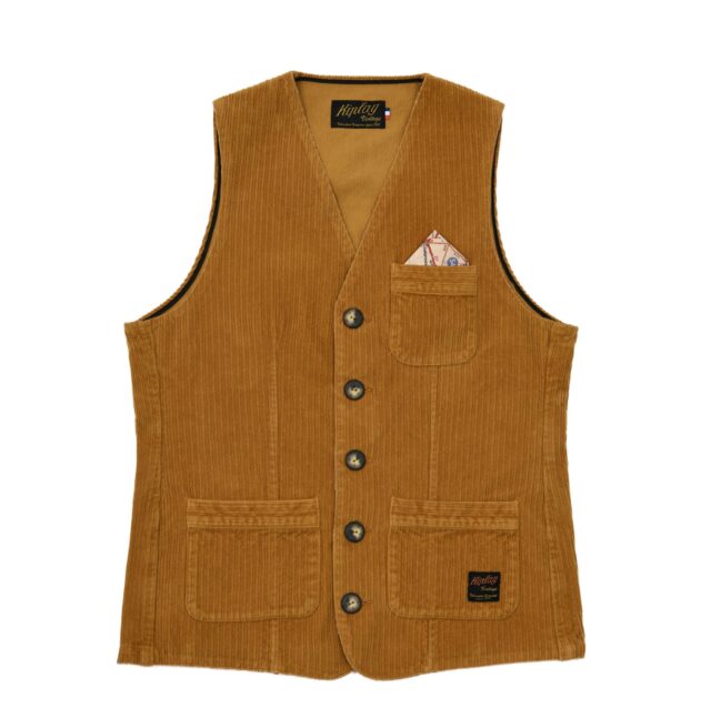 Kiplay Vintage - Gilet velours "Gaston"
