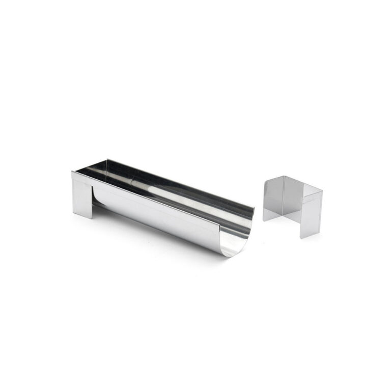 DE BUYER - Gouttière à bûche ronde DE BUYER en inox - 3 tailles