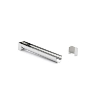 de Buyer - Gouttière à bûche ronde DE BUYER en inox – 3 tailles