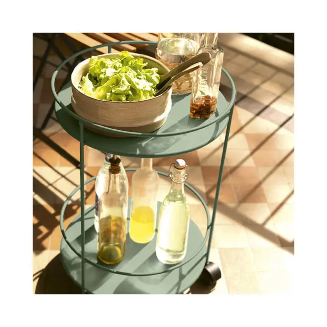 Fermob - Guéridon à roulettes FERMOB Guinguette – 25 coloris