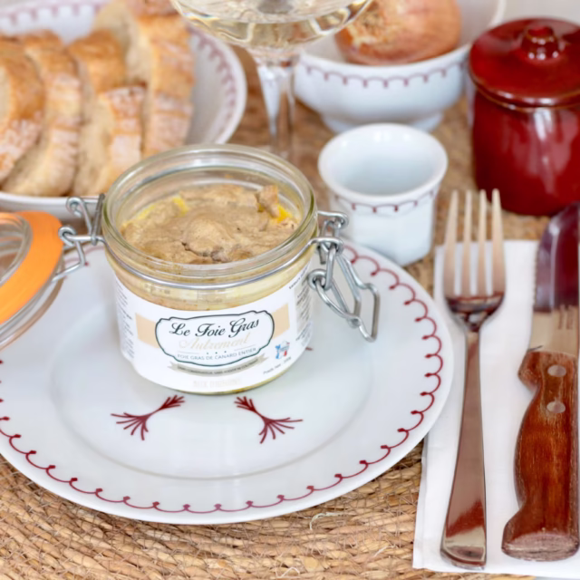 Relais Gourmet - Relais Gourmet - Foie Gras Entier 200g 100 % Sud-Ouest sans Colorant sans Additif et sans Conservateur Aux Oignons Doux