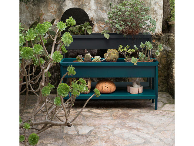 FERMOB - Jardinière Terrazza grande acier Fermob - 16 coloris