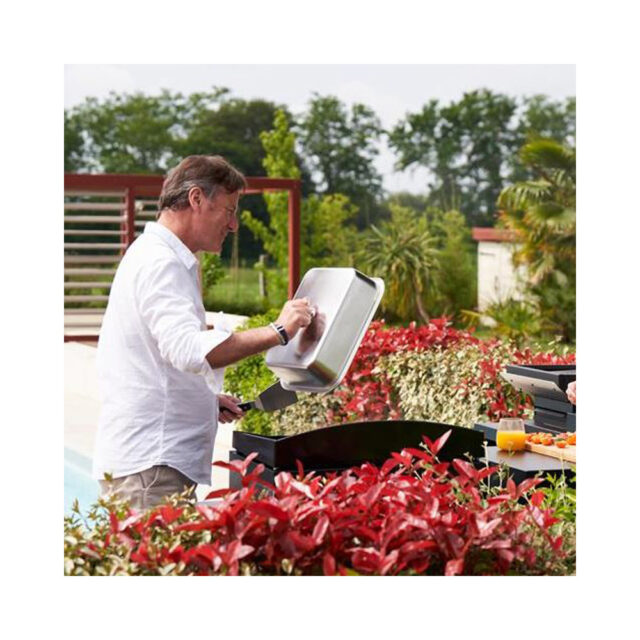 LE MARQUIER - Kit cuisson à la vapeur en inox Le Marquier pour plancha