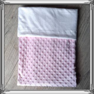 Couverture doublé bébé / enfant 75×75 ou 75×100 cm par la marque La Fabrique À DeDeuh La Fabrique À DeDeuh - Couverture doublé bébé / enfant 75×75 ou 75×100 cm